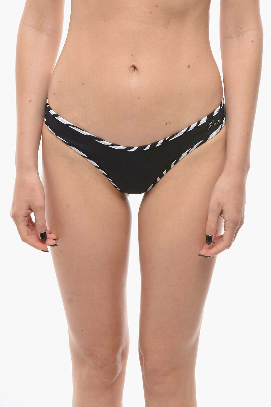 カール ラガーフェルド KARL LAGERFELD 水着 スイムウェア レディース ブラック Swimwear KL22WBT25 BLACK 関税 送料無料 2026SS dk