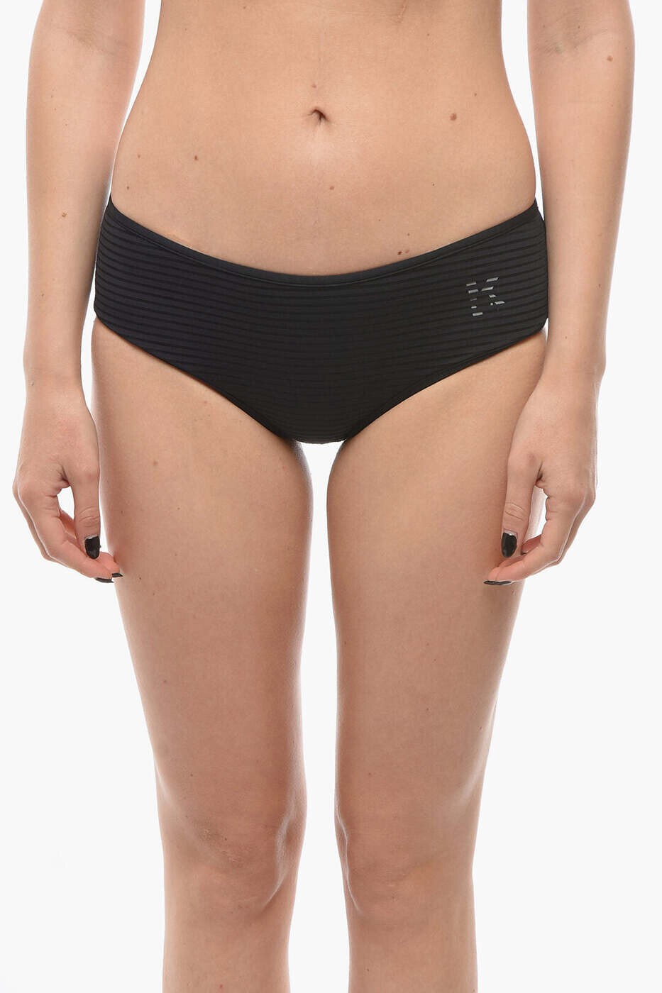樂天商城 - カール ラガーフェルド KARL LAGERFELD 水着 スイムウェア レディース ブラック Swimwear KL22WBT17 BLACK 関税 送料無料 dk