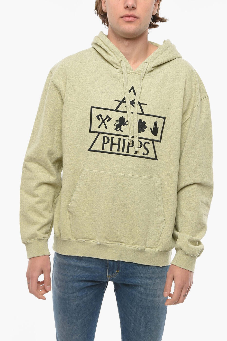 フィップス PHIPPS スウェットシャツ トレーナー メンズ グリーン Sweatshirts T018RADIOACTIVE BUTTER 関税 送料無料 dk