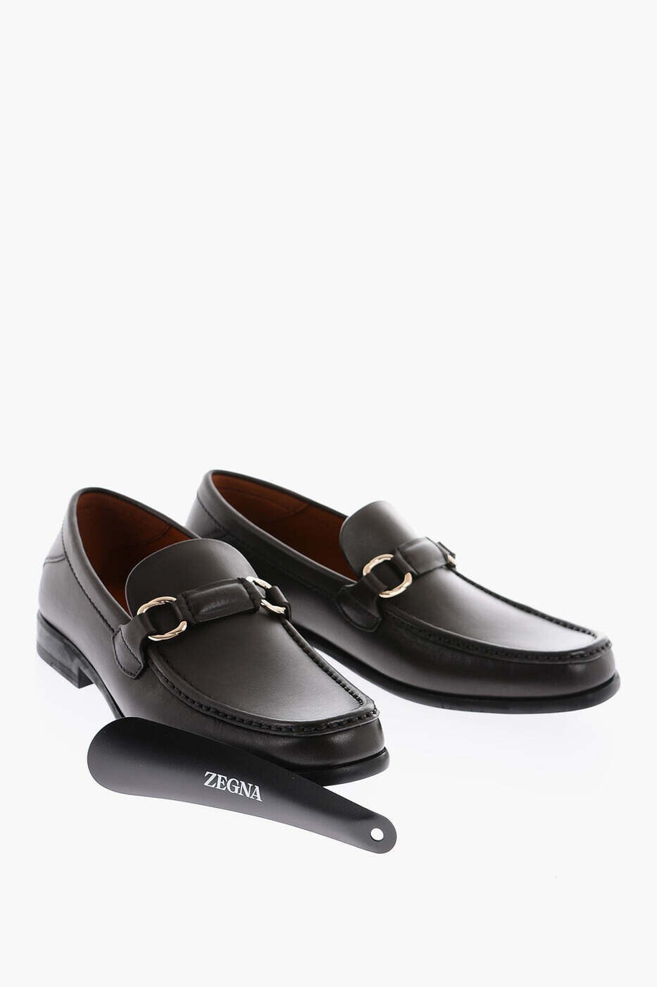 ゼニア ZEGNA ローファー メンズ ブラウン Loafers A5086Z LHMSF TML 関税 送料無料 dk