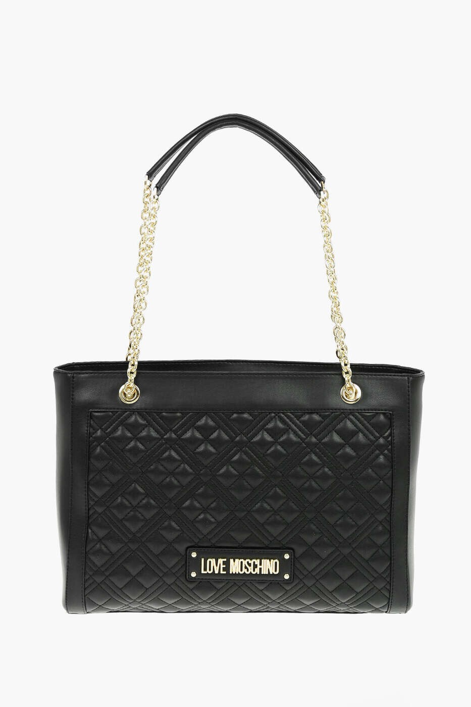 モスキーノ MOSCHINO トートバッグ レディース ブラック Tote bags JC4006PP1ELA0000 関税 送料無料 2026SS dk