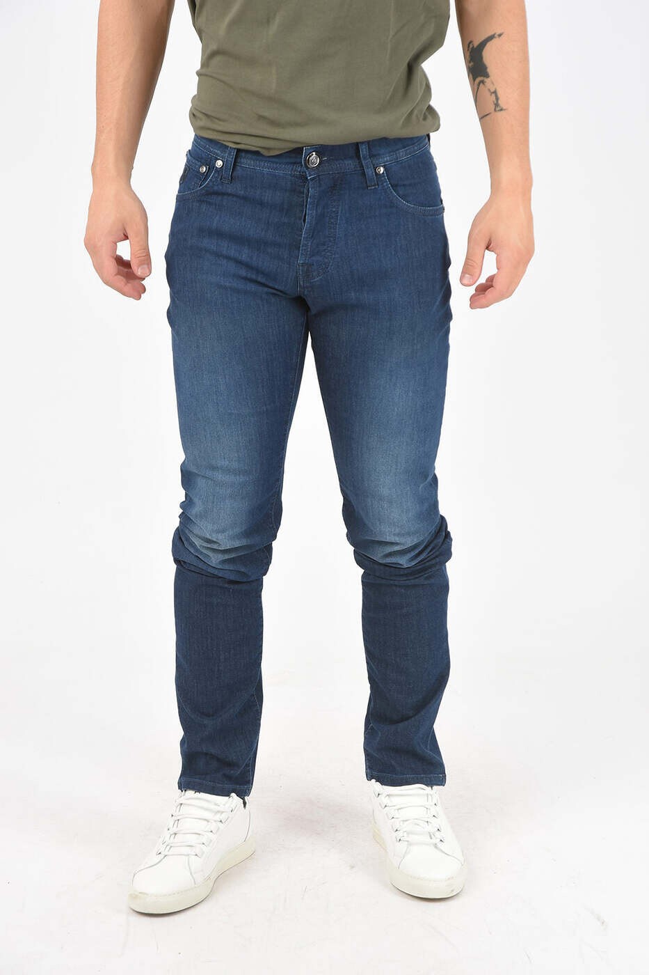 Pants - コルネリアーニ CORNELIANI デニム メンズ ブルー Jeans 834JD3-9120153-001 関税 送料無料 dk