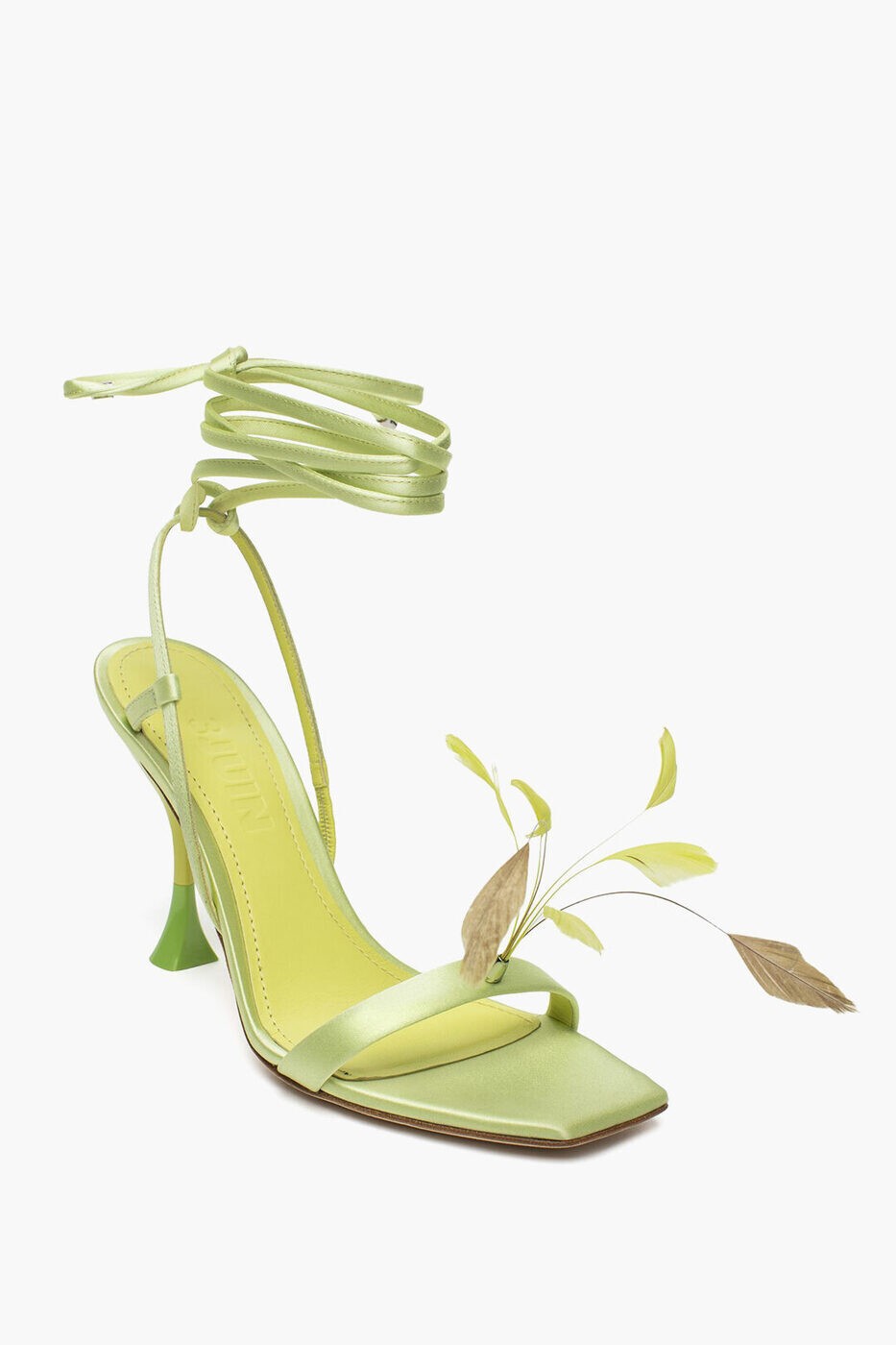 3JUIN サンダル レディース グリーン Sandals 323SC005 R 0775562 KIWI 関税 送料無料 ラッピング無料 2025AW dk