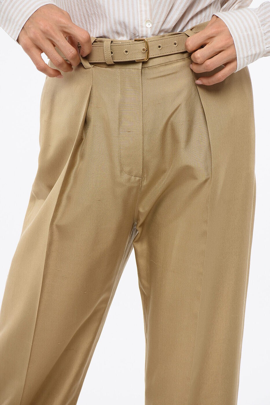 ���� �ԥ����� LORO PIANA �ѥ�� ��ǥ����� �֥饦�� Cargo trousers FAO6277 D0N3 ���� ����̵�� ��åԥ�̵�� 2026AW dk