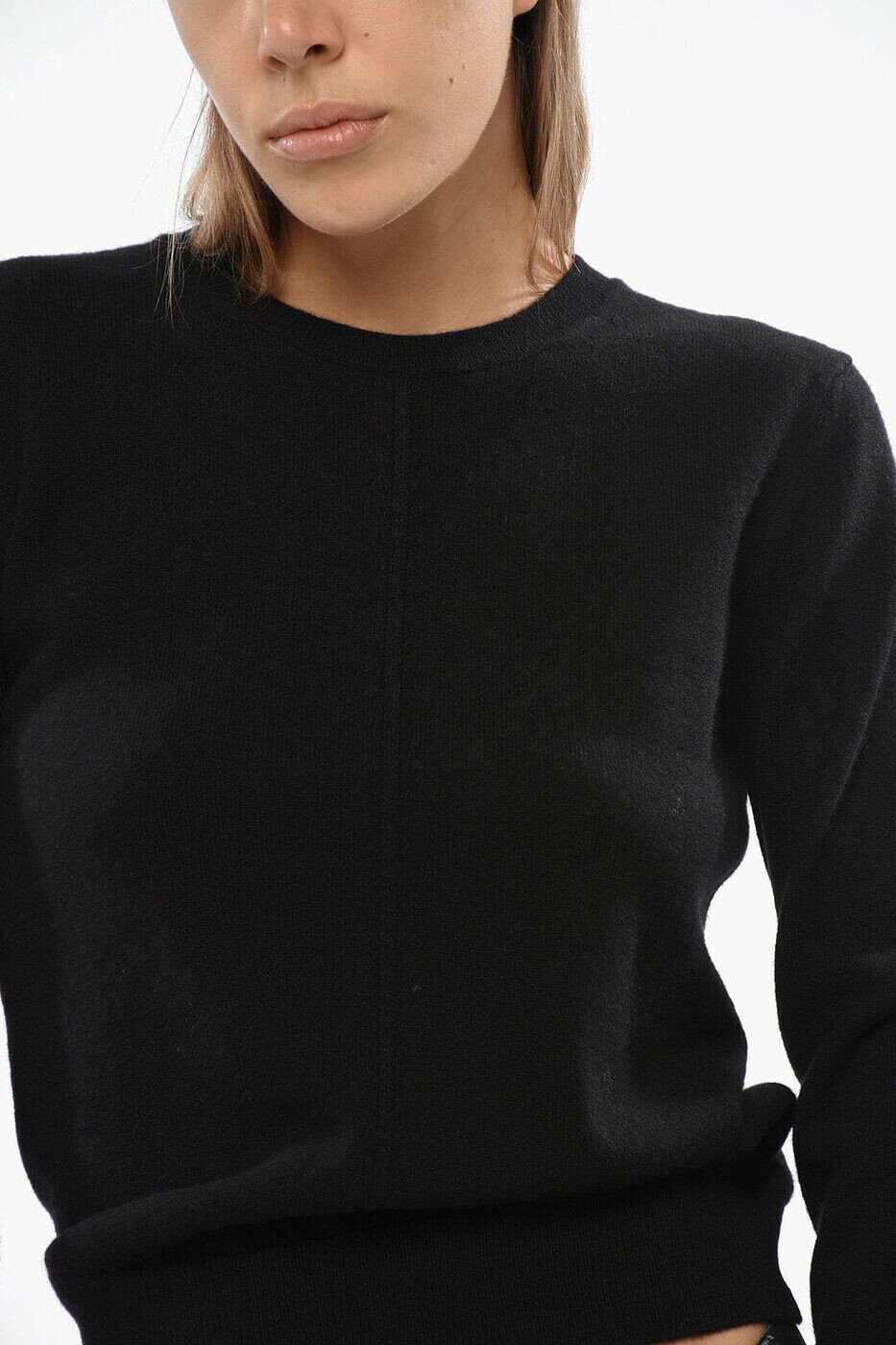 ���� ���������� SAINT LAURENT PARIS ���롼�ͥå������ѡ� �˥åȥ����� ��ǥ����� �֥�å� Crew neck jumpers 808069 YALL2 1000 ���� ����̵�� ��åԥ�̵�� 2026AW dk