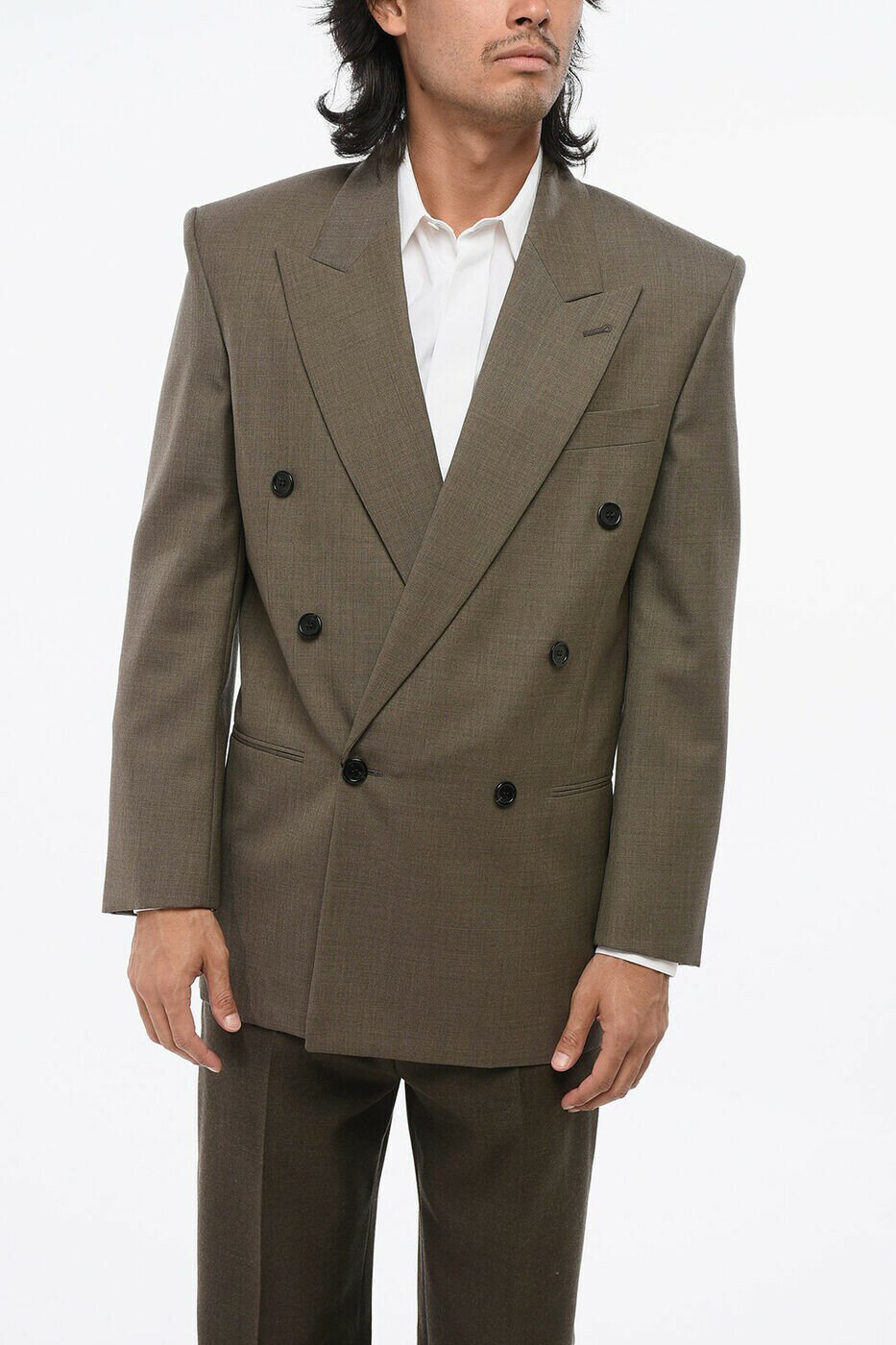 イヴ サンローラン SAINT LAURENT PARIS フォーマル スーツ メンズ ベージュ Formal Outfits 803956 Y7G70 1480 関税 送料無料 ラッピング無料 2025AW dk