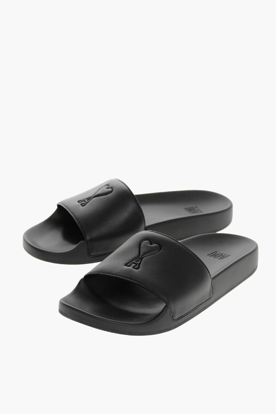 楽天BRANDSHOP・クラージュ楽天市場店アミ アレクサンドル マテュッシ AMI ALEXANDRE MATTIUSSI サンダル メンズ ブラック Sandals USN400 AA0002 025 関税 送料無料 ラッピング無料 2025SS dk