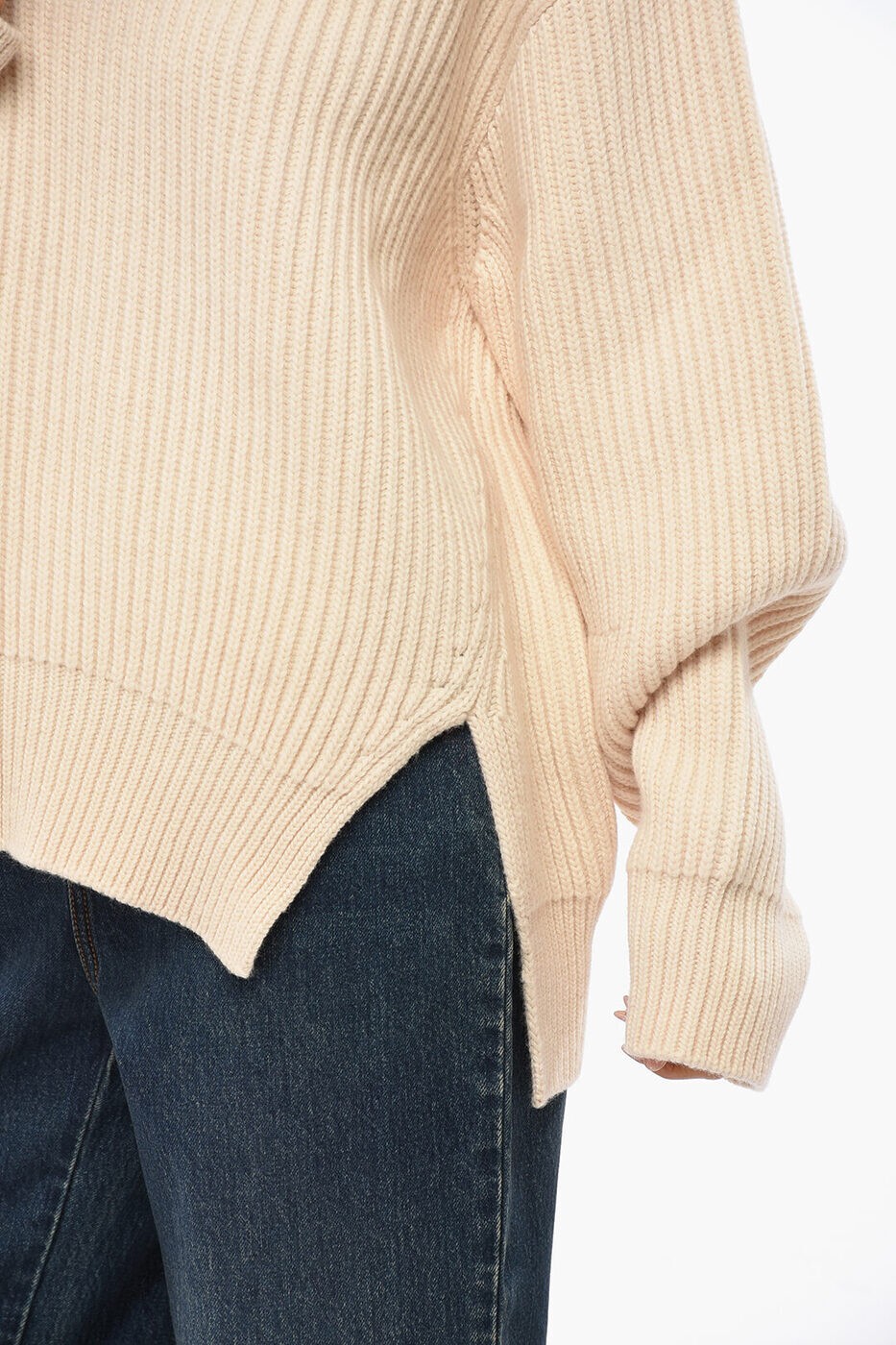 ���륵����� JIL SANDER ���롼�ͥå������ѡ� �˥åȥ����� ��ǥ����� �١����� Crew neck jumpers J02GP0001 J14505 278 ���� ����̵�� ��åԥ�̵�� 2026AW dk