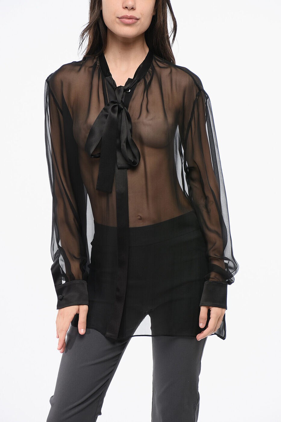 ドルチェ&ガッバーナ DOLCE&GABBANA Tシャツ トップス レディース ブラック T-sh ...