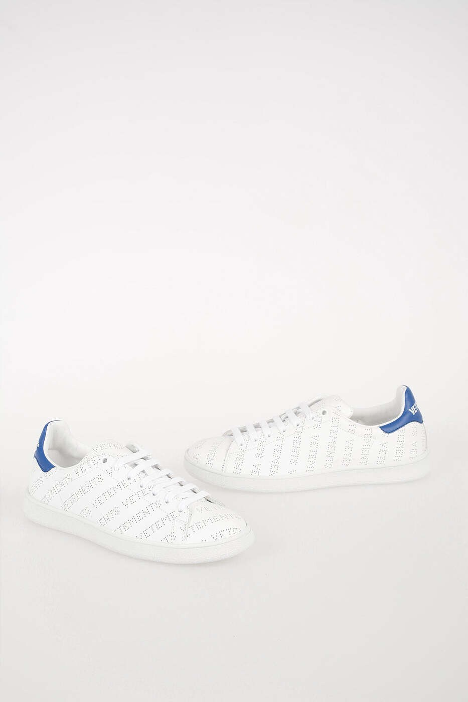 ヴェトモン VETEMENTS スニーカー メンズ ホワイト Sneakers VTSMT3 PERFORATED SNEAKERS BLUE/WHITE 関税 送料無料 dk