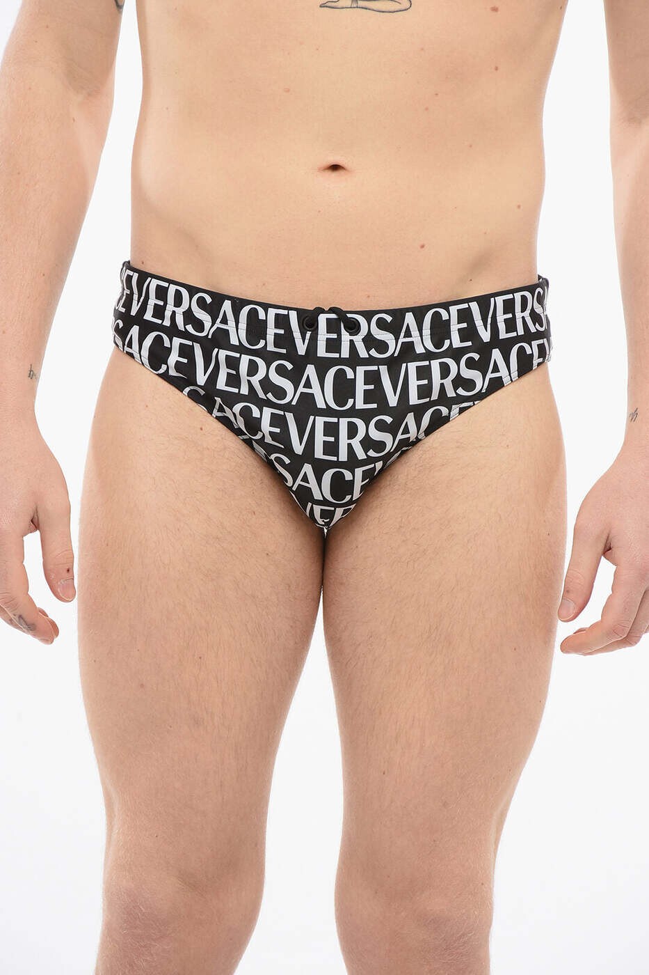 ヴェルサーチ VERSACE 水着 スイムウェア メンズ ブラック Swimwear 1002515 1A05460 5B040 関税 送料無料 dk