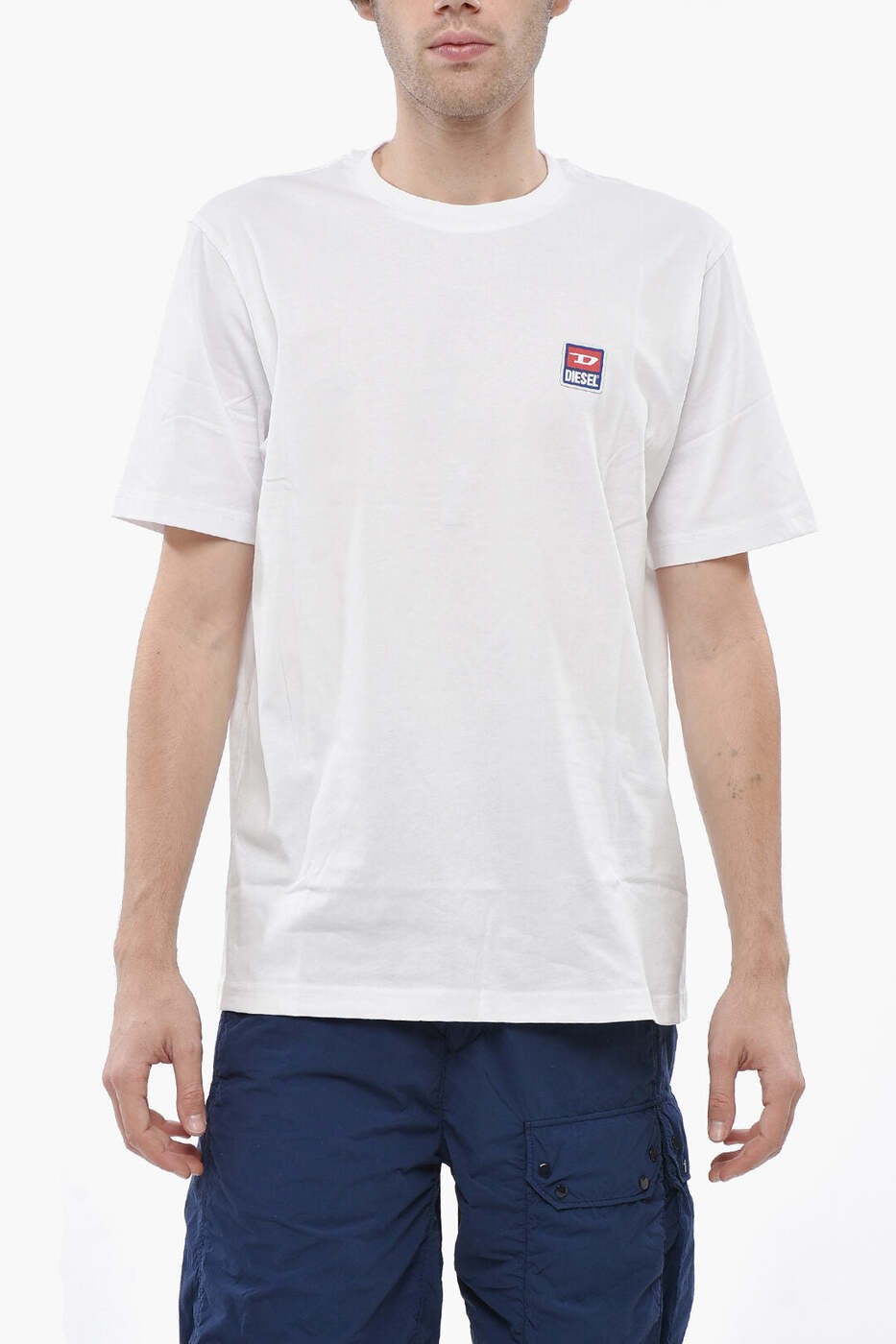 �ǥ������� DIESEL T����� ��� �ۥ磻�� T-shirts A17135 RPHIX 100 ���� ����̵�� 2026AW dk