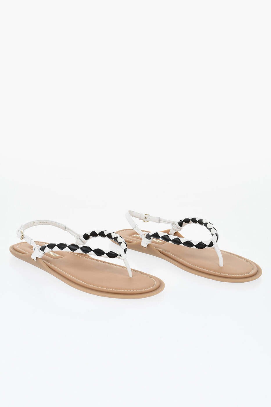 ミュウ ミュウ MIU MIU サンダル レデ�