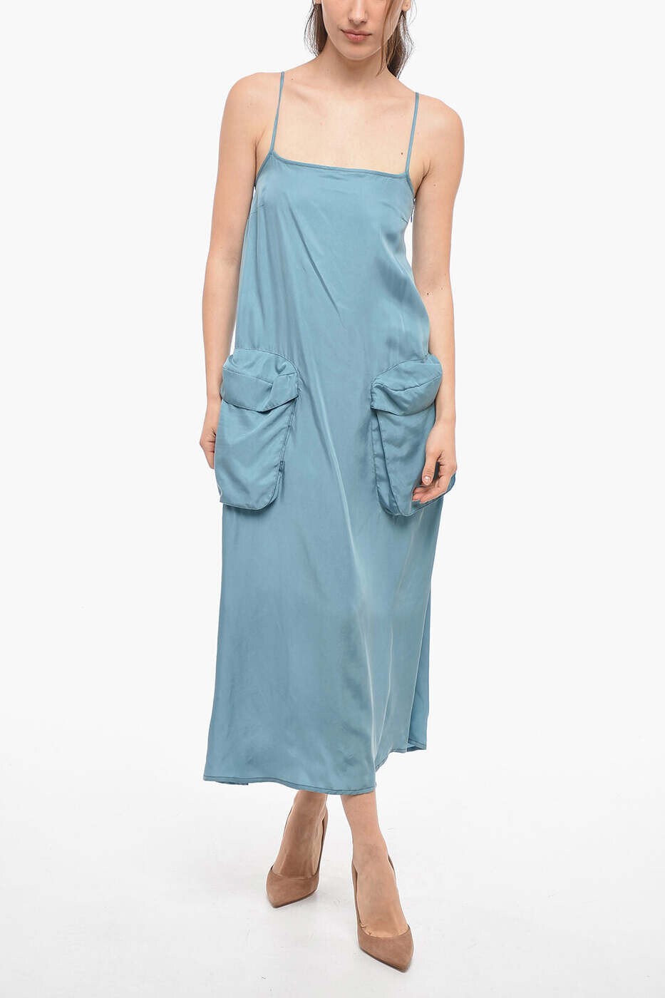 Rakuten - スンネイ SUNNEI ワンピース ドレス レディース ブルー Dresses CRTWWDRE020VIS002 0049 関税 送料無料 dk