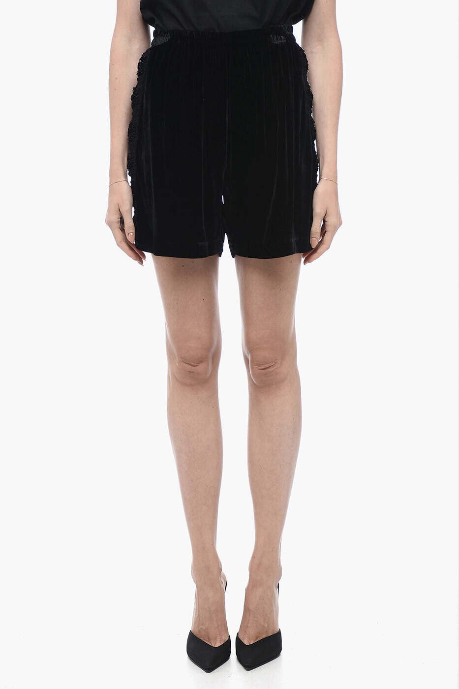 MATIMI デニムショーツ ショーツ レディース ブラック Denim shorts BERMUDA NIGHT BLACK 関税 送料無料 dk