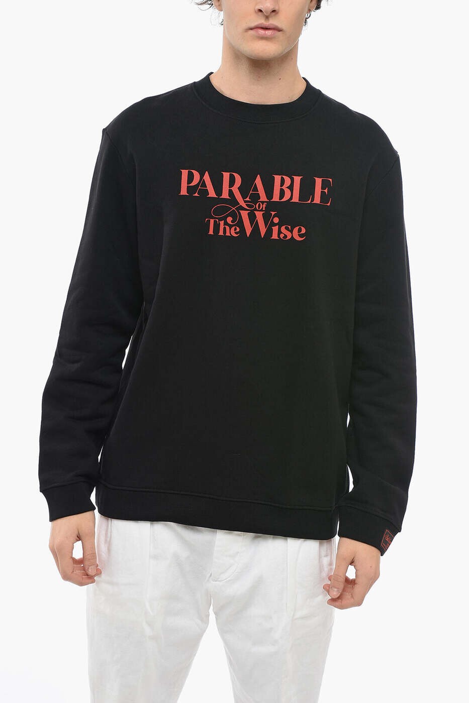 ラフ シモンズ RAF SIMONS スウェットシャツ トレーナー メンズ ブラック Sweatshirts 222 165E 0099 関税 送料無料 dk