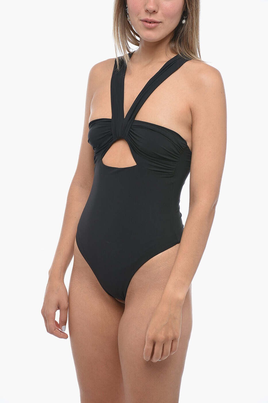 ネンシドジョカ NENSI DOJAKA 水着 スイムウェア レディース ブラック Swimwear NDSS22 ACC050 BLACK 関税 送料無料 dk