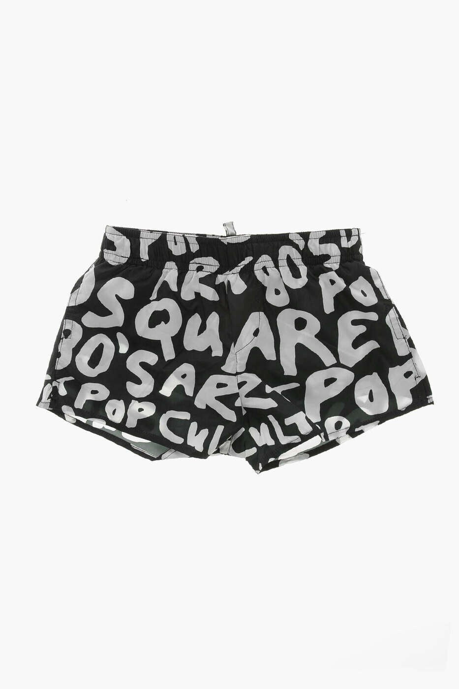 For Boy - ディースクエアード DSQUARED2 海水パンツ スイムウェア ボーイズ ブラック Swim shorts DQ2319 D0A9B DQ900 関税 送料無料 dk