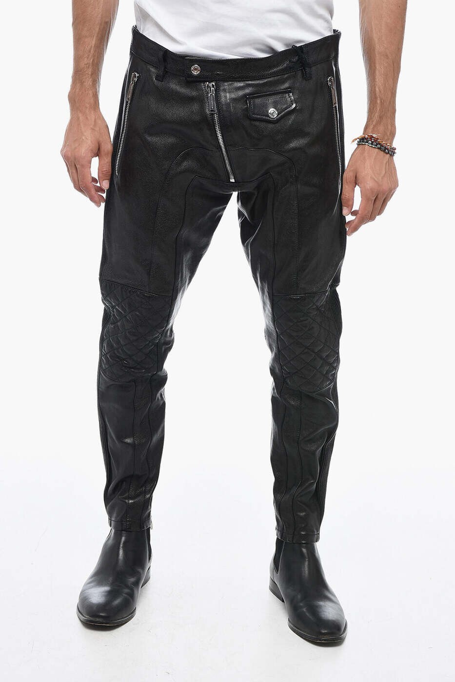 ディースクエアード DSQUARED2 ズボン パンツ メンズ ブラック Trousers S74KB0824 SX7818 900 関税 送料無料 dk