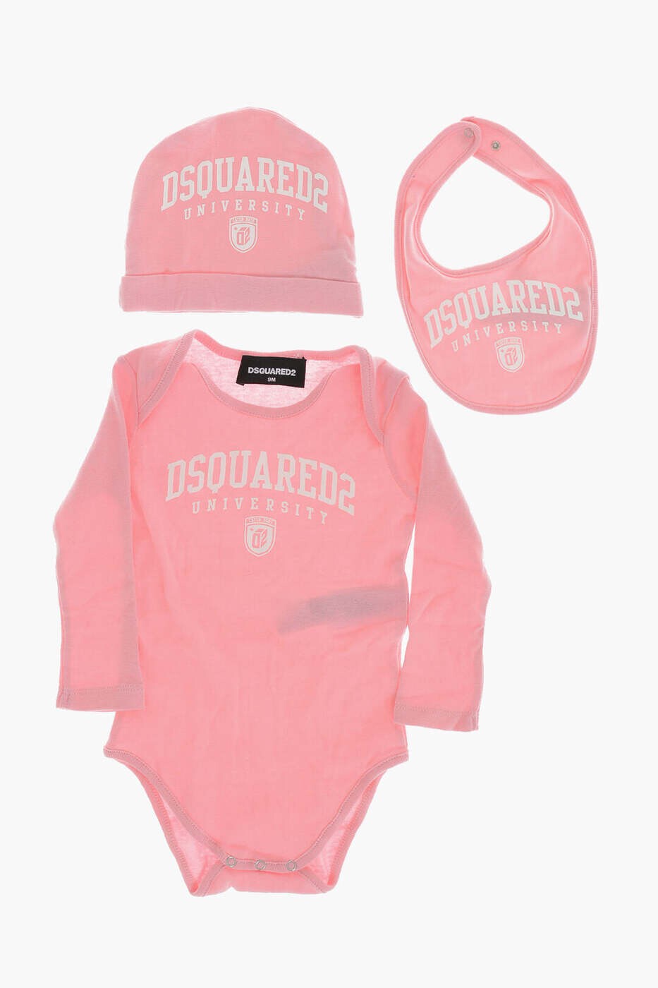 ディースクエアード DSQUARED2 アンダーウェア ガールズ ピンク Bodysuits DQ2516 ...
