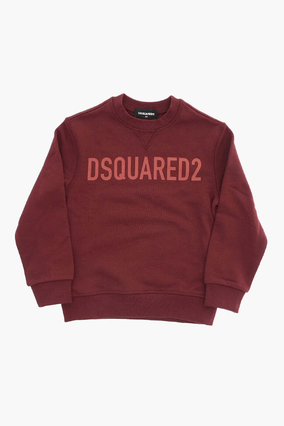 ディースクエアード DSQUARED2 クルーネックスウェットシャツ トレーナー ボーイズ レッド Crew neck sweatshirts DQ2009 D0A4D DQ457 関税 送料無料 dk