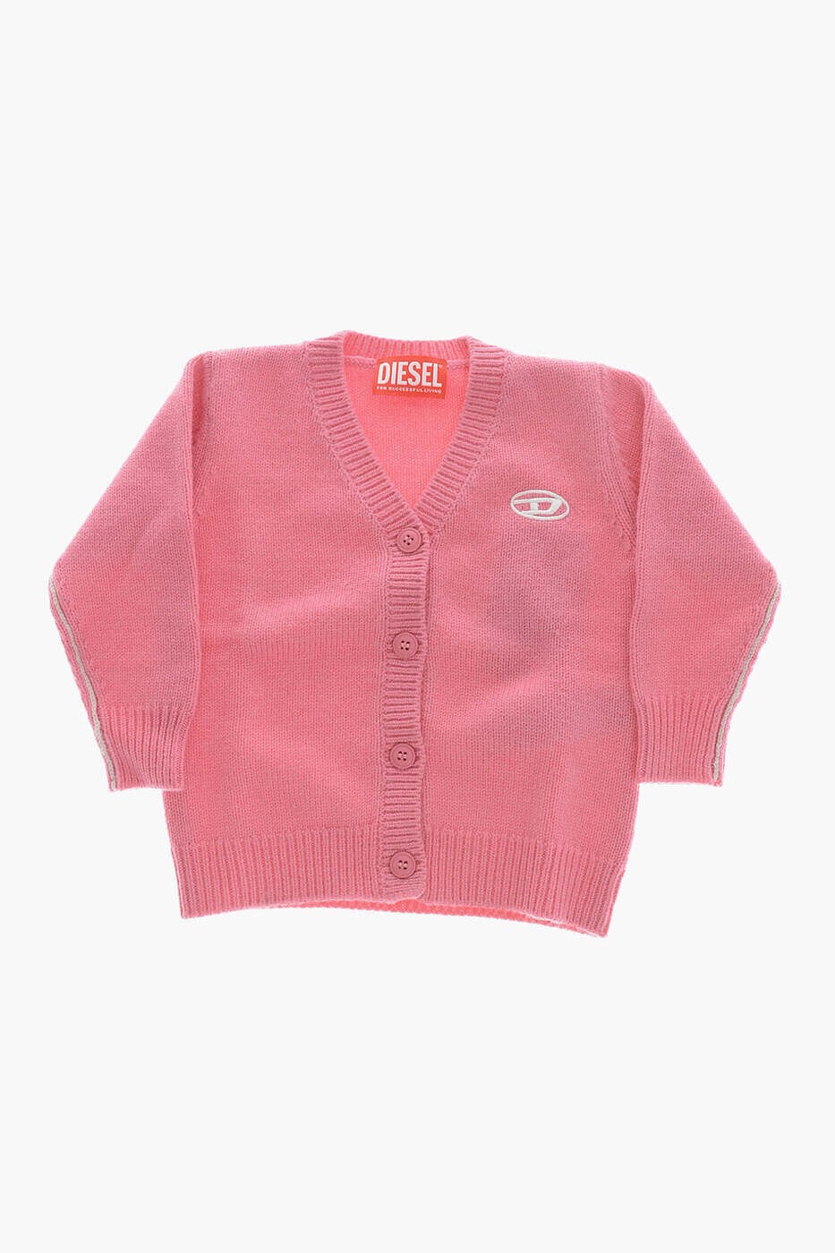 ディーゼル DIESEL クルーネックジャンパー ニットウェア ボーイズ ピンク Crew neck jumpers K00592 KYAYX K384 関税 送料無料 dk