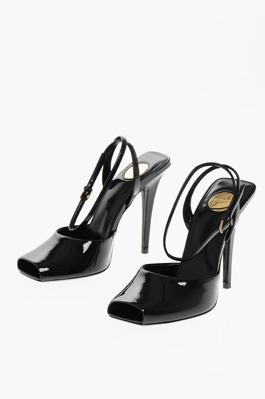 イヴ サンローラン SAINT LAURENT PARIS サンダル レディース ブラック Sandals -806048 1TV00 1000 関..