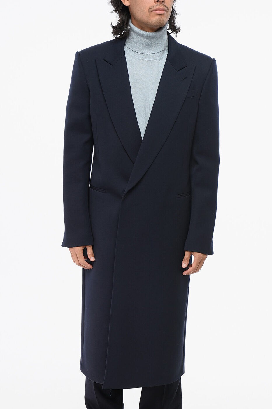 쥭 ޥå ALEXANDER MCQUEEN ȥ   ֥롼 Coats and Trench 749763QVU8942...