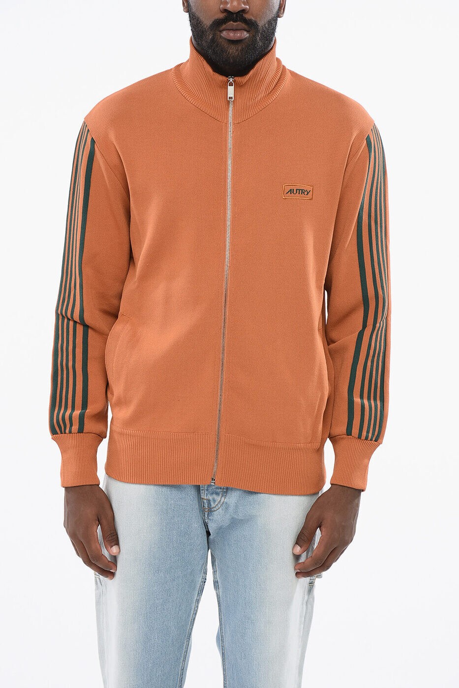 AUTRY クルーネックスウェットシャツ トレーナー メンズ オレンジ Crew neck sweatshirts JAPM24KO 関税 送料無料 ラッピング無料 2025AW dk