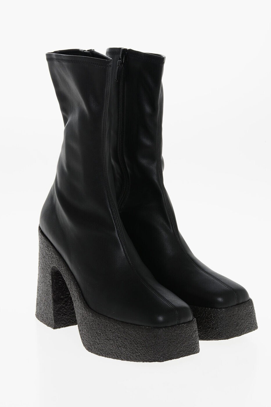 ステラ マッカートニー STELLA MCCARTNEY フラットブーツ ブーツ レディース ブラック Flat boots 8002..