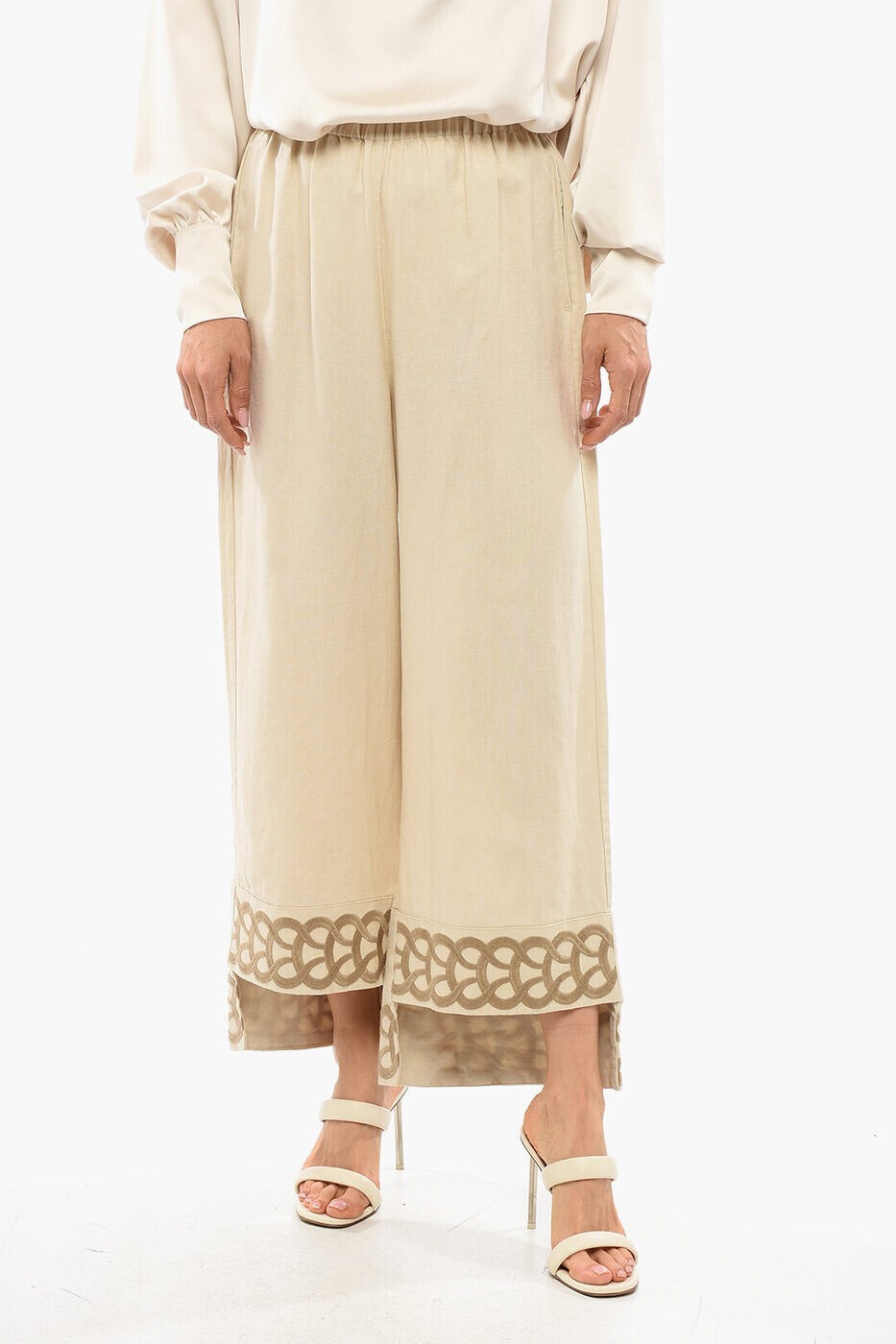 楽天BRANDSHOP・クラージュ楽天市場店バイ マレーネ ビルガー BY MALENE BIRGER パンツ レディース ベージュ Cargo trousers Q709670111CT 関税 送料無料 ラッピング無料 2025AW dk