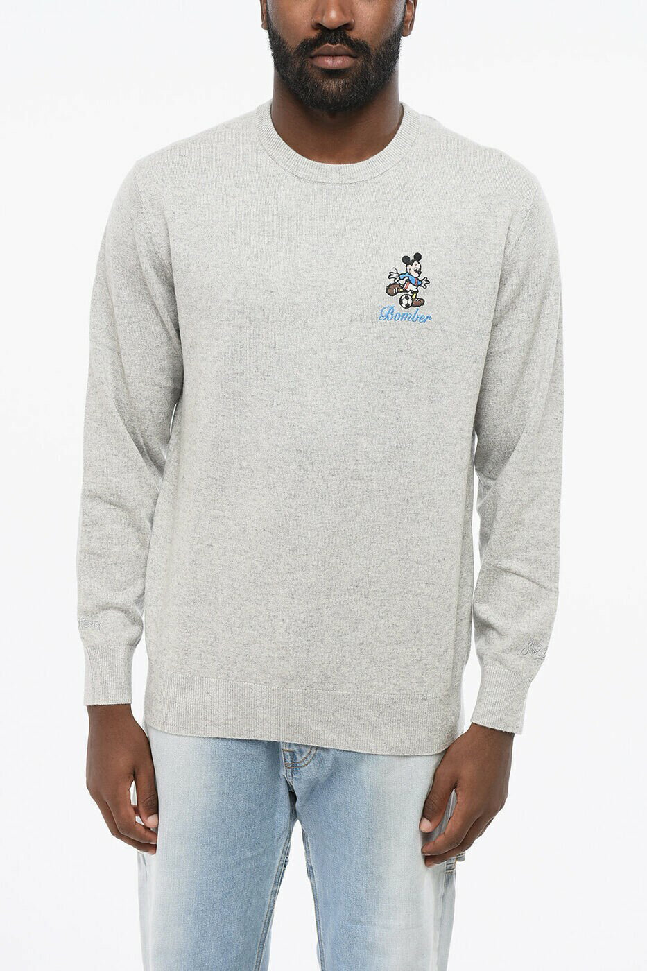 ���ॷ���ġ�������ȥС��� MC2 SAINT BARTH ���롼�ͥå������ѡ� �˥åȥ����� ��� ���졼 Crew neck jumpers HERON...