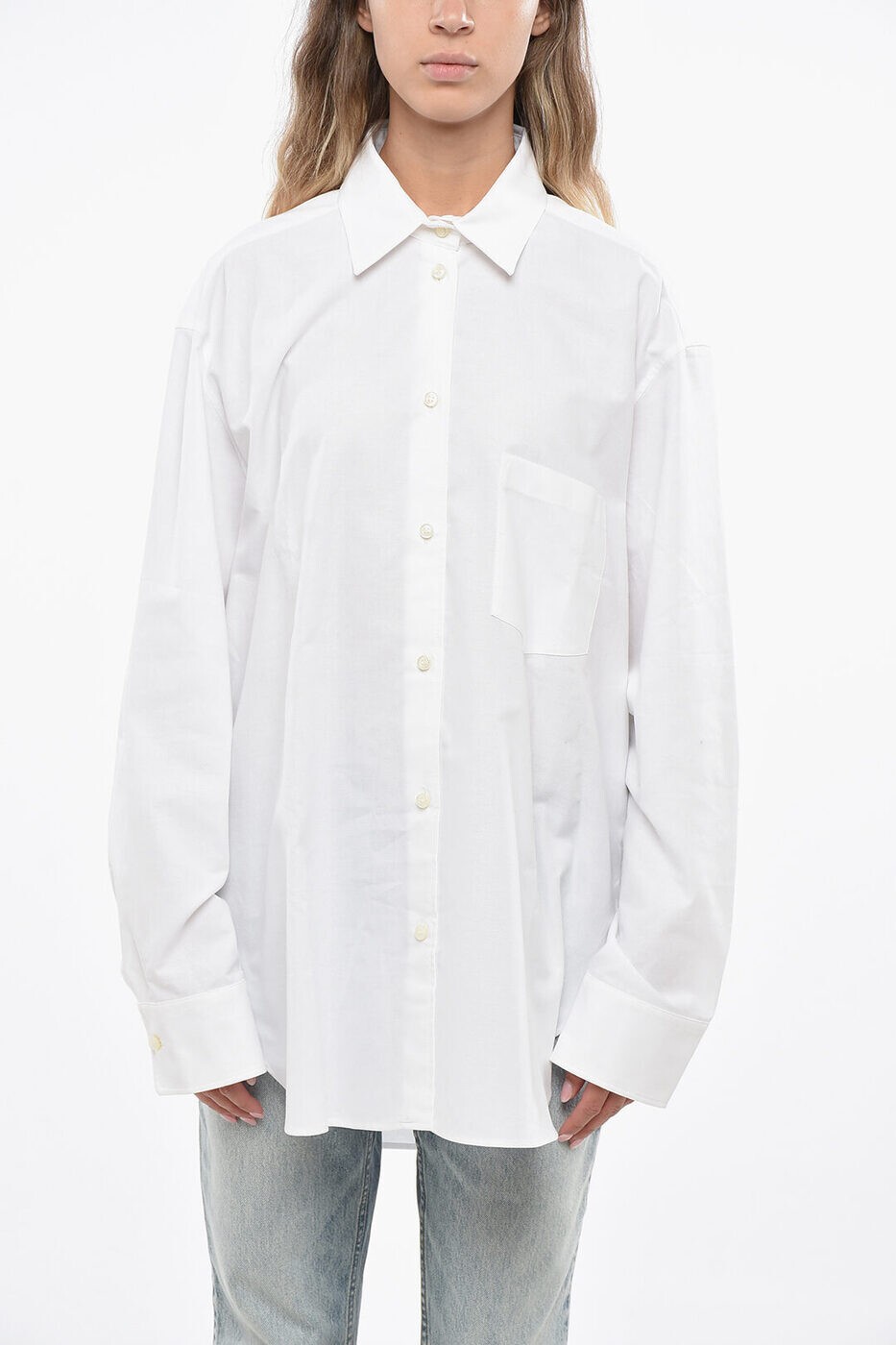 楽天BRANDSHOP・クラージュ楽天市場店THE ANDAMANE シャツ レディース ホワイト Casual shirts T160901A TNC164 A0010 関税 送料無料 ラッピング無料 2025AW dk