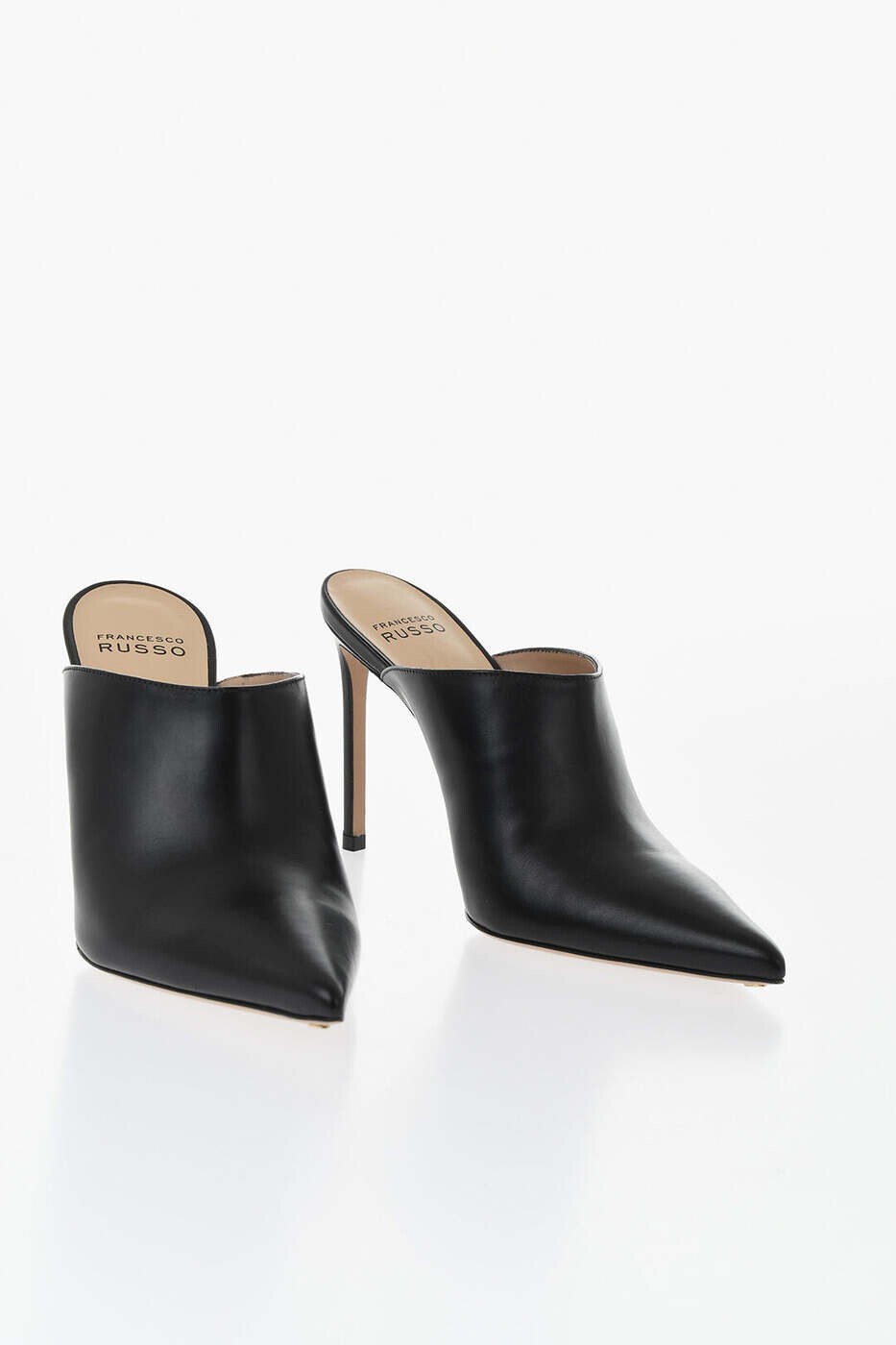 フランチェスコ ルッソ FRANCESCO RUSSO ハイヒール パンプス レディース ブラック High heels R1P1008N223300 関税 送料無料 dk