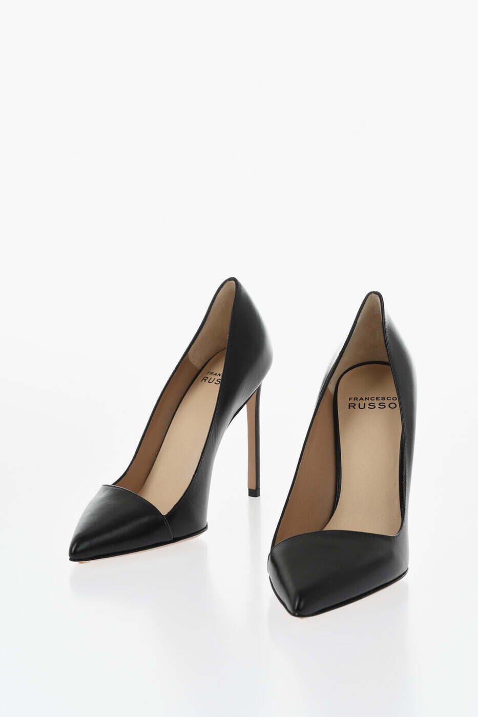 フランチェスコ ルッソ FRANCESCO RUSSO ハイヒール パンプス レディース ブラック High heels R1P270N200300 関税 送料無料 dk