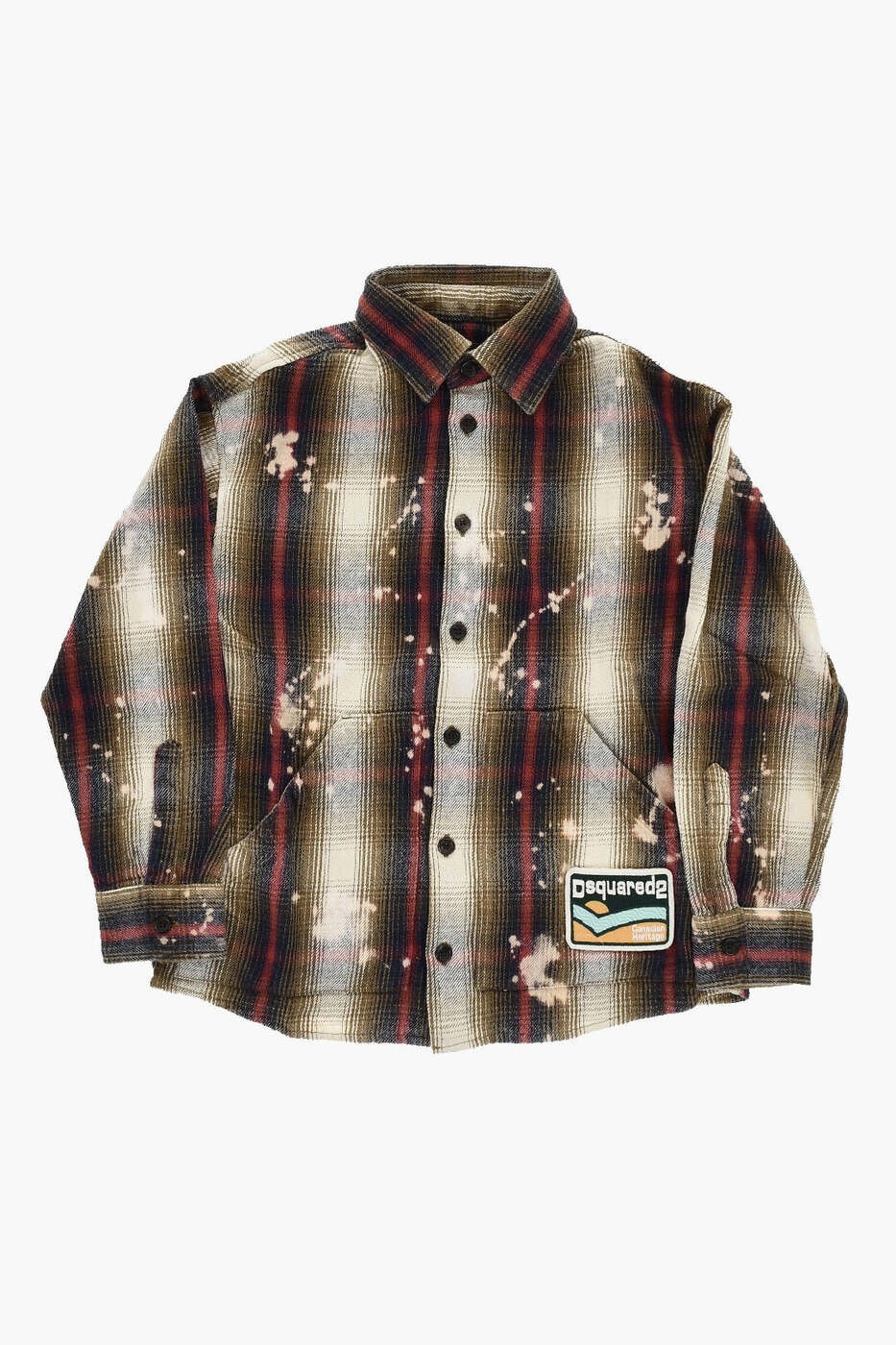 ディースクエアード DSQUARED2 シャツ ボーイズ マルチカラー Casual shirts DQ1912 D0A5H DQ708 関税 送料無料 dk