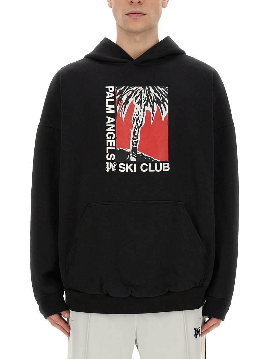 樂天商城 - パーム エンジェルス PALM ANGELS スウェットシャツ トレーナー メンズ ブラック Sweatshirts 312365 関税 送料無料 2024SS el