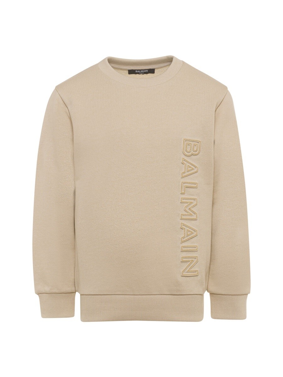 バルマン BALMAIN クルーネックジャンパー ニットウェア ボーイズ ベージュ Crew neck jumpers 316161 関税 送料無料 2024SS el
