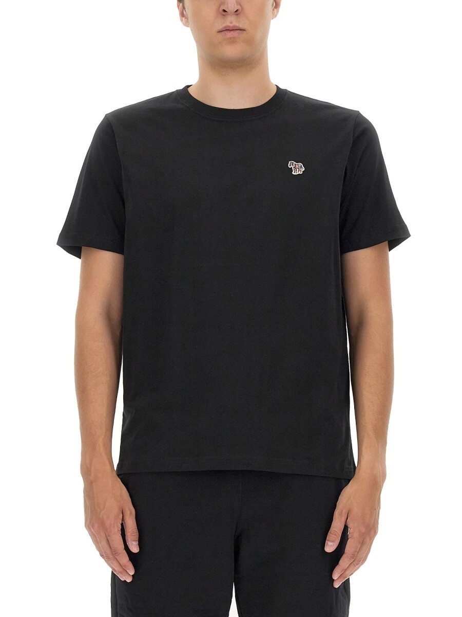 Rakuten - ポールスミス PAUL SMITH Tシャツ メンズ ブラック T-shirts 371691 関税 送料無料 2025AW el