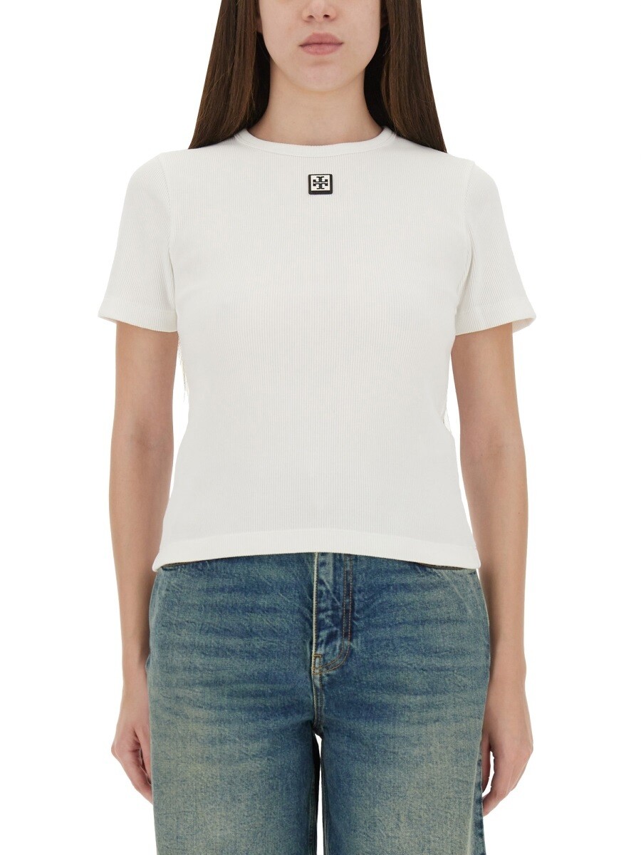 樂天商城 - トリー バーチ TORY BURCH ポロシャツ Tシャツ レディース ホワイト T-shirts and polo shirts 371109 関税 送料無料 2025AW el