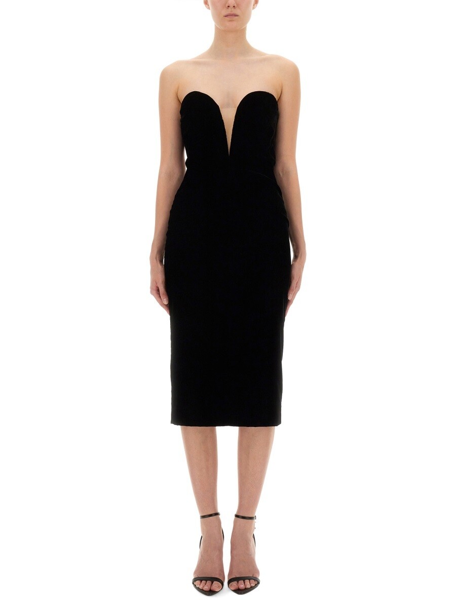 トム フォード TOM FORD ワンピース ドレス レディース ブラック Dresses 370760 関税 送料無料 2025AW el