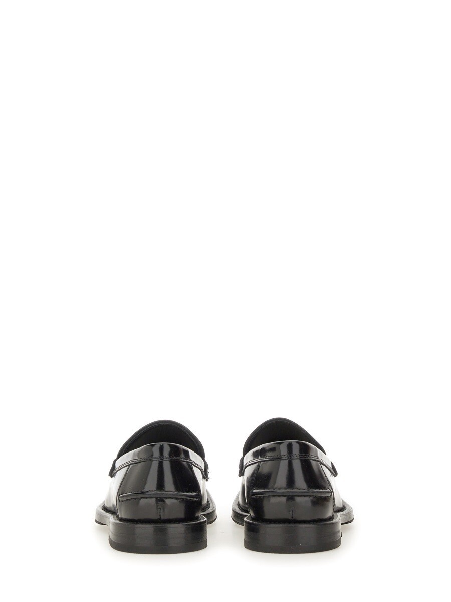 �⥹������ MOSCHINO �����ե��� ��ǥ����� �֥�å� Loafers 375503 ���� ����̵�� ��åԥ�̵�� 2025AW el