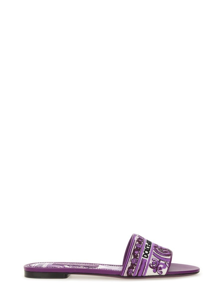 ドルチェ&ガッバーナ DOLCE&GABBANA サンダル レディース パープル Sandals 373901 関税 送料無料 2025AW el