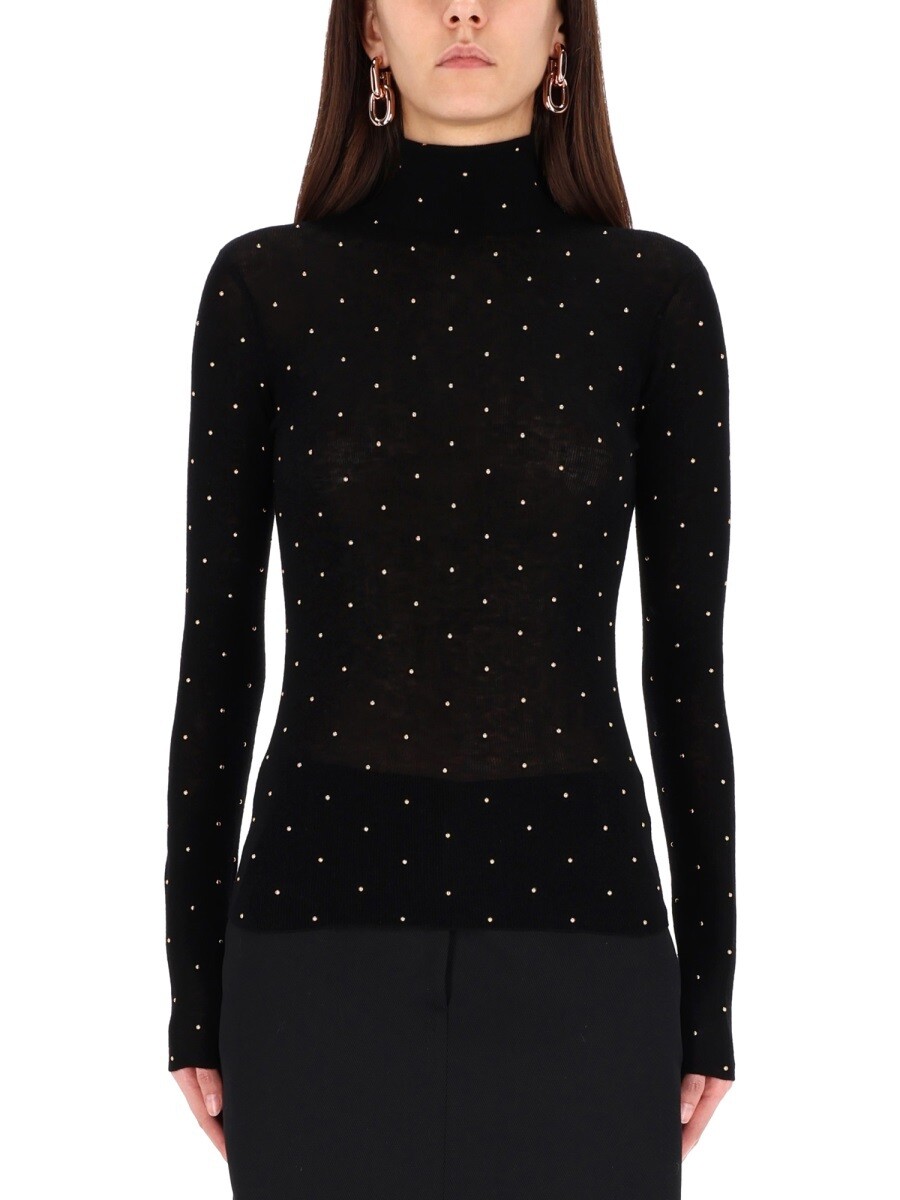 ラバンヌ RABANNE セーター ニットウェア レディース ブラック Knitwear 375194 関税 送料無料 2025AW el