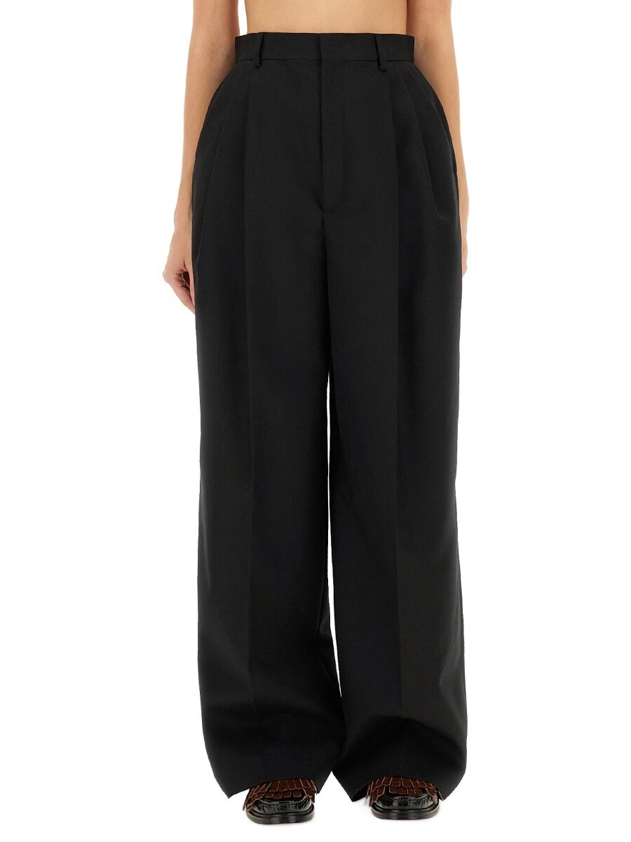 樂天商城 - モスキーノ MOSCHINO ズボン パンツ レディース ブラック Trousers 376623 関税 送料無料 2025AW el