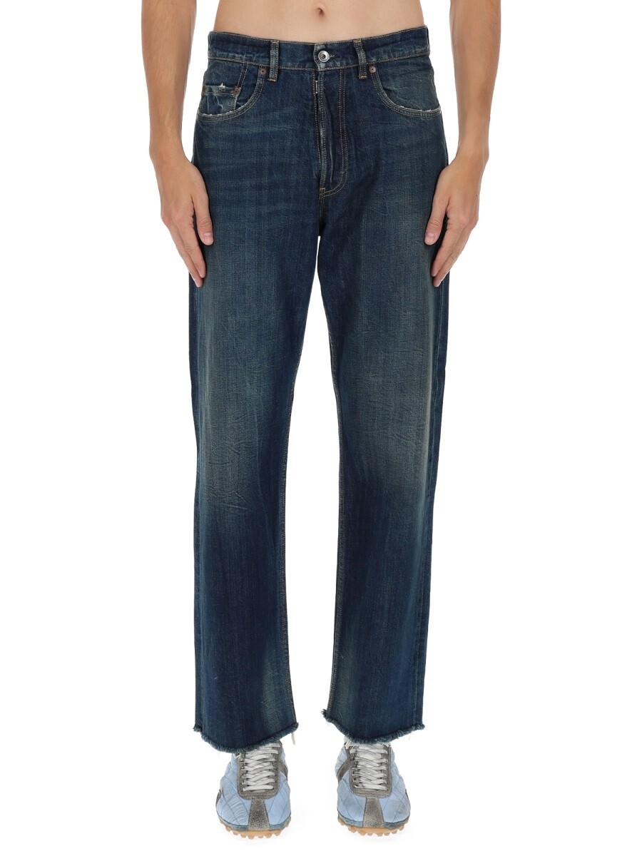 メゾン マルジェラ MAISON MARGIELA デニム メンズ ブルー Jeans 376366 関税 送料無料 2025AW el