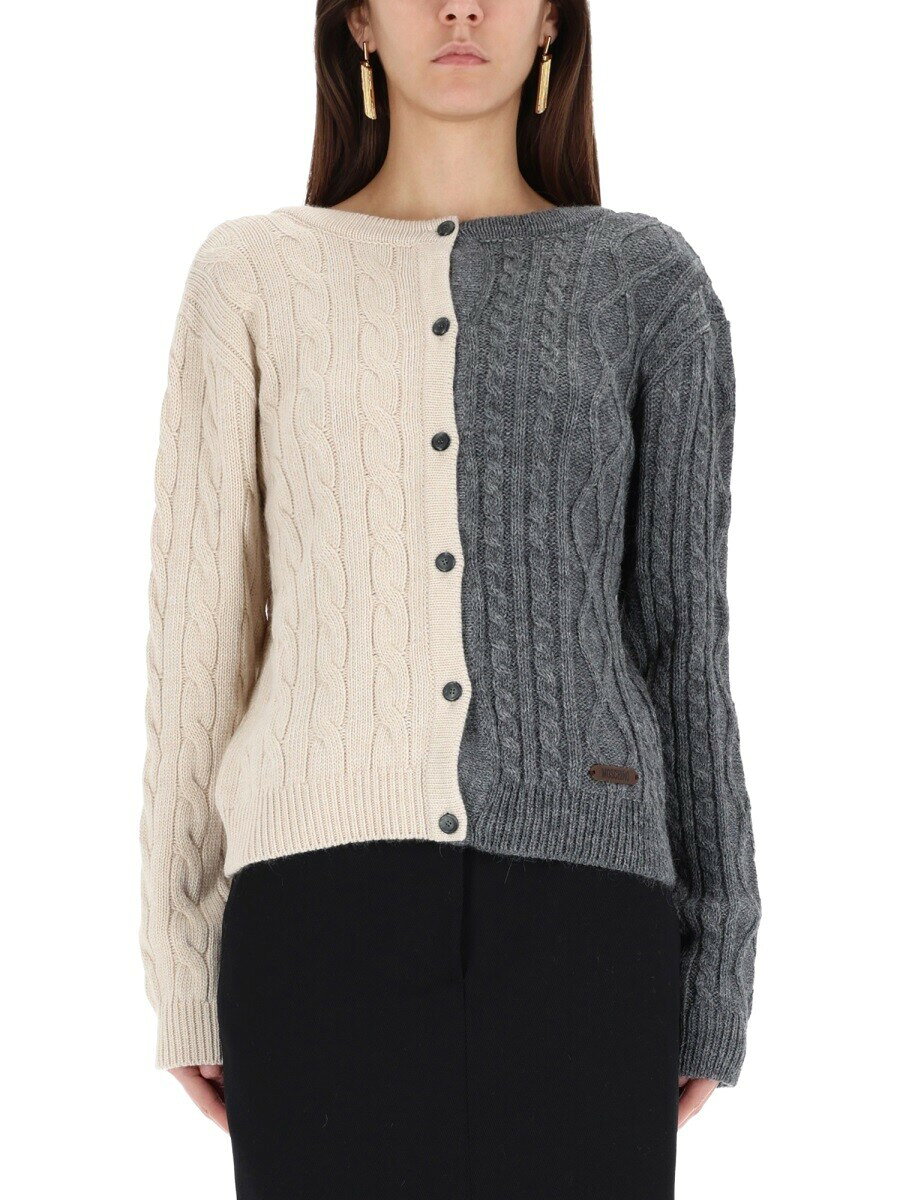 モスキーノ MOSCHINO セーター ニットウェア レディース グレー Knitwear 376016 関税 送料無料 2025AW el