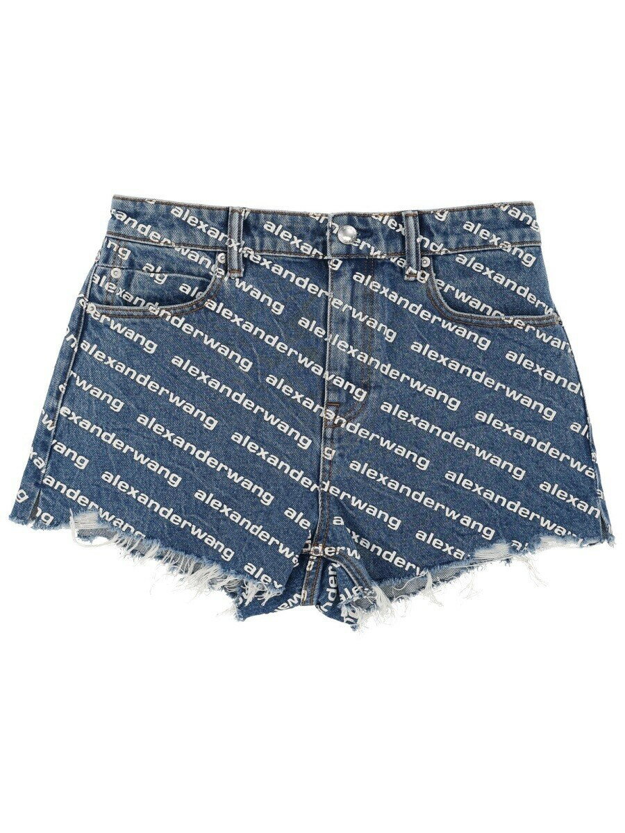 樂天商城 - アレキサンダーワン ALEXANDER WANG デニムショーツ ショーツ レディース ブルー Denim shorts 401162 関税 送料無料 2026SS el