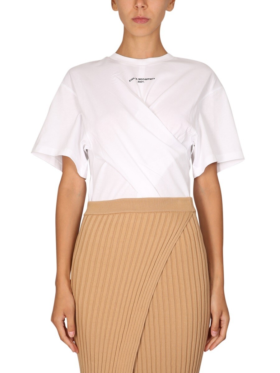 ���ƥ� �ޥå����ȥˡ� STELLA MCCARTNEY �ݥ������ T����� ��ǥ����� �ۥ磻�� T-shirts and polo shirts 2527...