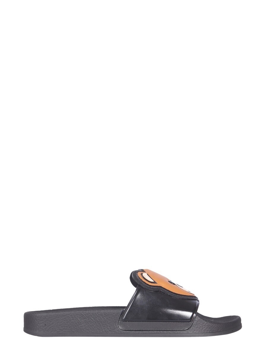 モスキーノ MOSCHINO サンダル レディース ブラック Sandals 230280 関税 送料無料 2022SS el